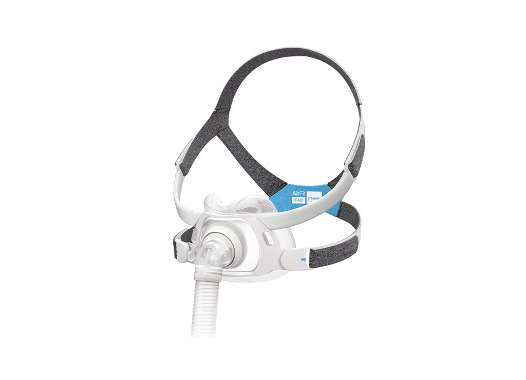 AirFitTM F40 Vollgesicht CPAP Maske mit Kopfbedeckung