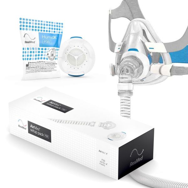 AirMiniTM F20 Setup Pack für AirFit/AirTouch F20 Masken mit HumidX