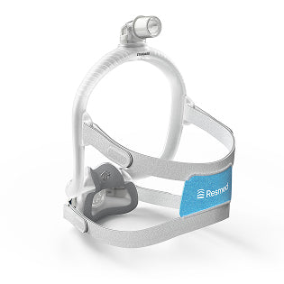 AirTouchTM F30i Klare Vollgesichts-CAPAP-Maske mit Kopfbedeckung