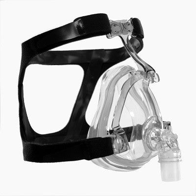 Ecco Full Face CPAP Maske mit Kopfbedeckung