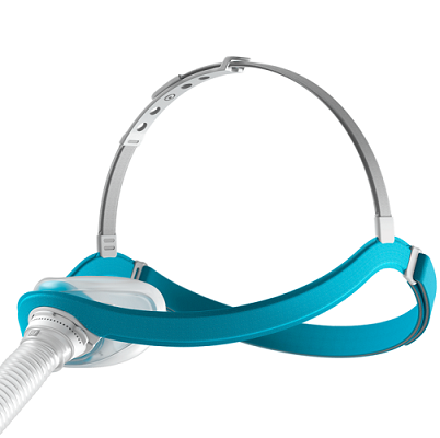 Evora Nasal Cpap Maske mit Kopfbedeckung