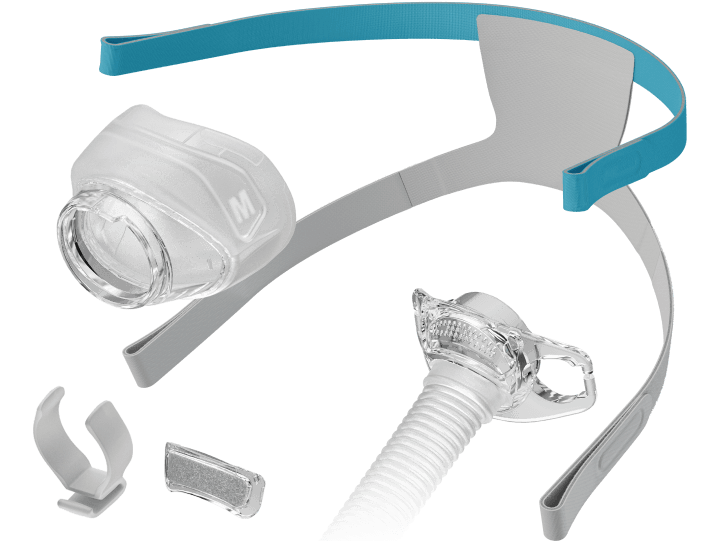 NovaTM Nasal CPAP Maske mit Kopfbedeckung