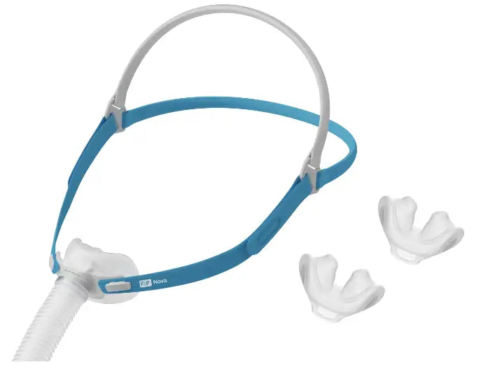 F & P Nova MicroTM Kissen CPAP Maske mit Kopfbedeckung