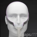 AirFitTM P10 Nasal Kissen CPAP Maske für sie mit Kopfbedeckung