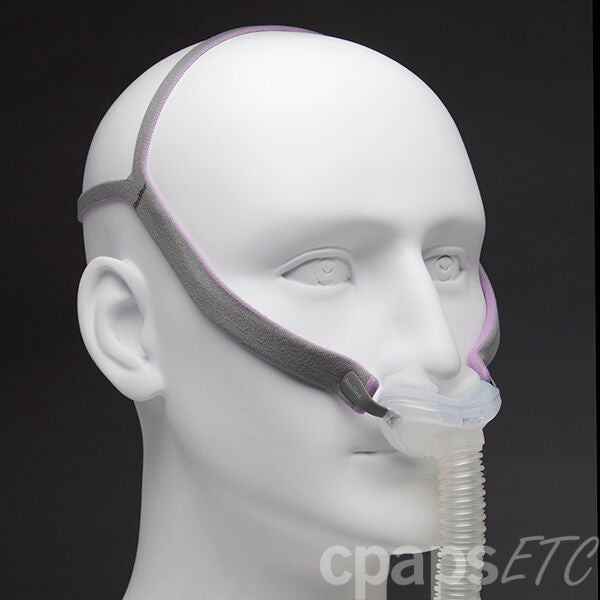AirFitTM P10 Nasal Kissen CPAP Maske für sie mit Kopfbedeckung
