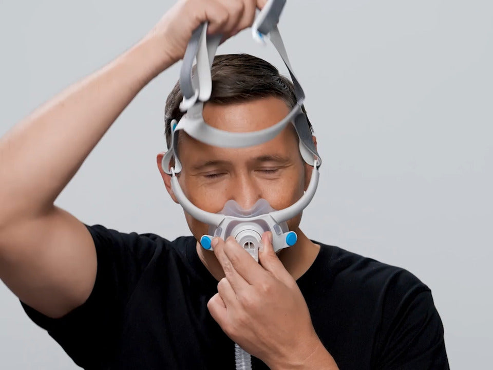 AirFitTM F40 Vollgesicht CPAP Maske mit Kopfbedeckung