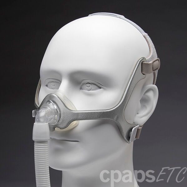 Wischnasale CPAP-Maske mit Kopfbedeckung