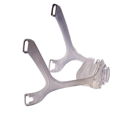 Wischnasale CPAP-Maske mit Kopfbedeckung