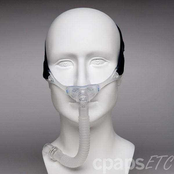 Stealth Nasal Kissen CPAP Maske mit Kopfbedeckung