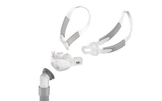 SwiftTMFX Bella Nasal Kissensystem mit Kopfbedeckung - Grau