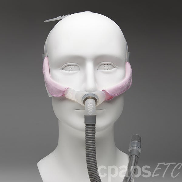 SwiftTM FX für HER Nasal Kissenmaske mit Kopfbedeckung