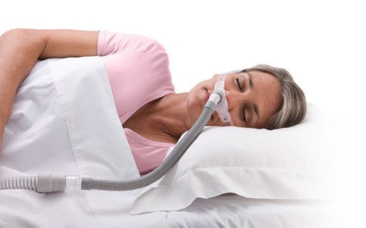 SwiftTM FX für HER Nasal Kissenmaske mit Kopfbedeckung