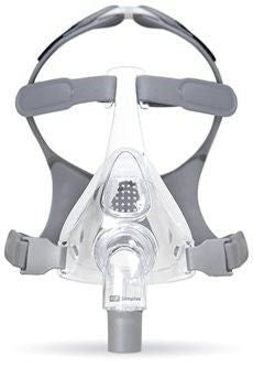 SimplusTM Full Face CPAP Maske mit Kopfbedeckung