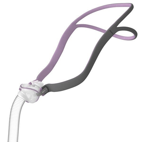 AirFitTM P10 Nasal Kissen CPAP Maske für sie mit Kopfbedeckung