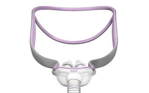 AirFitTM P10 Nasal Kissen CPAP Maske für sie mit Kopfbedeckung