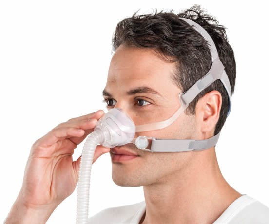 AirFitTM N10 Nasal CPAP Maske mit Kopfbedeckung