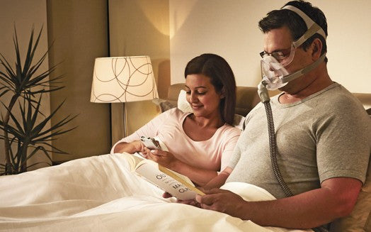 AirFitTM F10 Vollgesicht CPAP Maske mit Kopfbedeckung