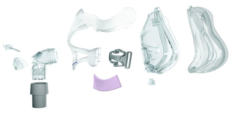 QuattroTM FX für HER Full Face Mask mit Kopfbedeckung