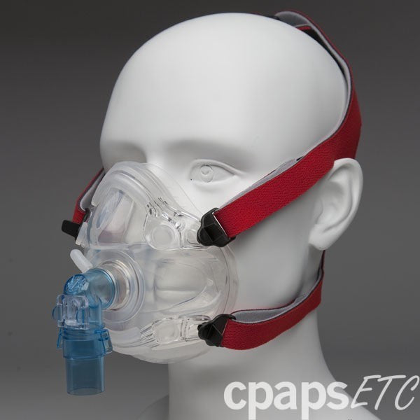 Hans Rudolph 7600 Serie V2 Vollgesicht Cpap Maske mit Kopfbedeckung