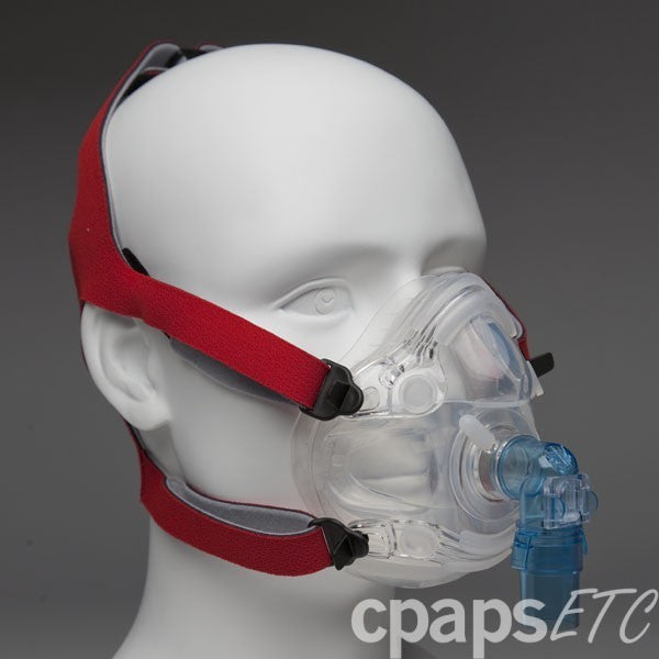 Hans Rudolph 7600 Serie V2 Vollgesicht Cpap Maske mit Kopfbedeckung