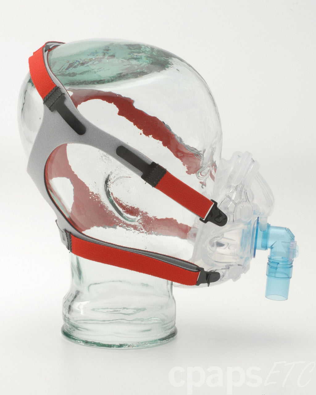 Hans Rudolph 7600 Serie V2 Vollgesicht Cpap Maske mit Kopfbedeckung