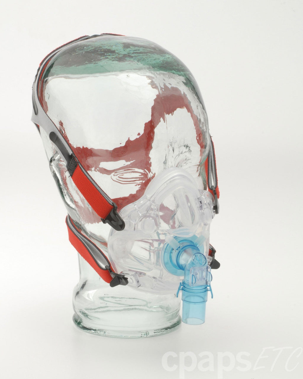Hans Rudolph 7600 Serie V2 Vollgesicht Cpap Maske mit Kopfbedeckung